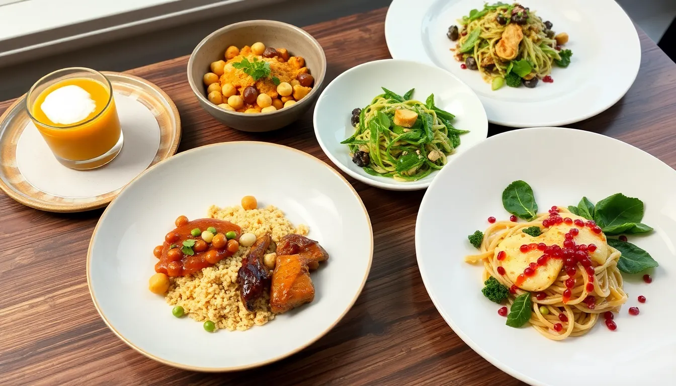 Flying Hauptgänge Vegetarisch & Vegan